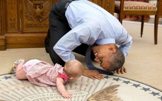 15 khoảnh khắc của Obama khiến bao trái tim ‘tan chảy’