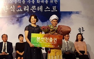 Đầu bếp 25 tuổi trở thành ‘Đại sứ ẩm thực Hàn Quốc’ tại Việt Nam