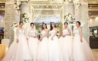 Miller Hà Lê tỏa sáng với vị trí vedette tại Vivian Wedding Fashion 2018