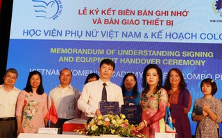 Học viện Phụ nữ Việt Nam nhận dự án nâng cao năng lực về giới và phát triển trị giá 78.500 USD