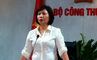 Đề nghị miễn nhiệm chức Thứ trưởng của bà Hồ Thị Kim Thoa 