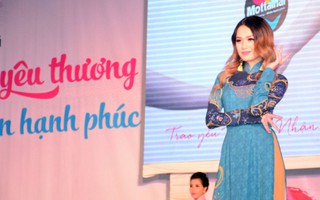 Thí sinh Miss Photo duyên dáng diễn áo dài tại Mottainai 2017