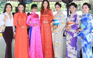 Dàn mẫu Truc Model duyên dáng trình diễn Áo dài và Yukata