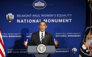 Tổng thống Mỹ vinh danh Tượng đài phong trào bình đẳng giới