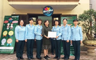 5 hội phụ nữ thuộc Bộ tham mưu Quân chủng Phòng không - Không quân ủng hộ Mottainai 2019.