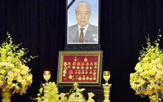 Hình ảnh Lễ đưa tang nguyên Tổng Bí thư Đỗ Mười