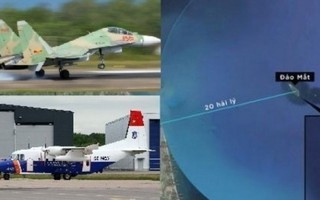 Toàn cảnh máy bay Su-30MK2 và CASA-212 gặp nạn