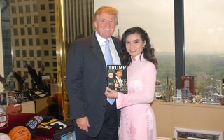 Hoa hậu Kim Hồng tiết lộ cuộc gặp với ông Donal Trump