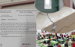 Nghệ An: Cô trò vừa học vừa lo trong ngôi trường mới trao tặng đã xuống cấp