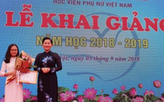 HV Phụ nữ Việt Nam khai giảng năm học mới, chào đón gần 700 tân sinh viên