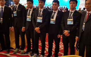 Đội tuyển Olympic Vật lý Việt Nam đoạt 4 HCV, 1 HCB