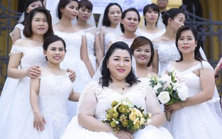 Hà Nội tổ chức đám cưới tập thể cho 41 cặp đôi người khuyết tật