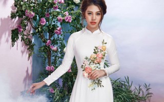 Hoa hậu người Việt tại Úc đẹp thướt tha với áo dài truyền thống