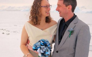 Đám cưới đầu tiên trên lãnh thổ Anh tại Nam cực