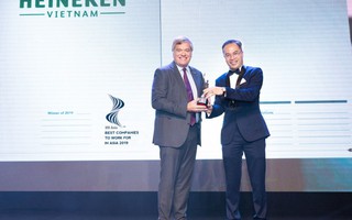 Heineken Việt Nam được vinh danh là nơi làm việc tốt nhất châu Á 2019