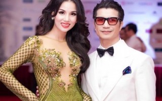 Vợ chồng Bebe Phạm - Dustin Nguyễn sánh đôi ngọt ngào trên thảm đỏ