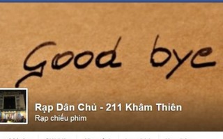 Rạp Dân Chủ đóng cửa, người Hà Nội 'hụt hẫng'