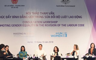 4 vấn đề cần hoàn thiện để thúc đẩy bình đẳng giới trong Bộ luật Lao động 