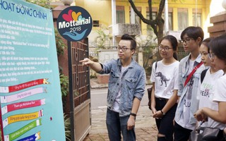 Gần 100 bạn dự tuyển tình nguyện viên Chương trình Mottainai 2018