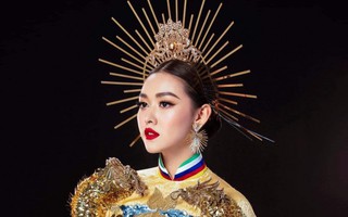 Áo dài Việt Nam đoạt giải Trang phục dân tộc đẹp nhất Hoa hậu Quốc tế 2019
