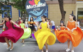 Câu lạc bộ Ngọc Trai Việt cổ vũ Mottainai 2018 bằng những màn trình diễn sôi động 