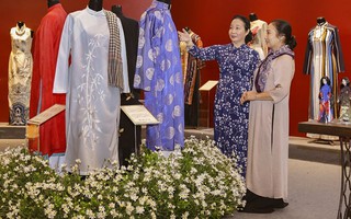 Khám phá áo dài tại 'Không gian di sản văn hóa Việt Nam'