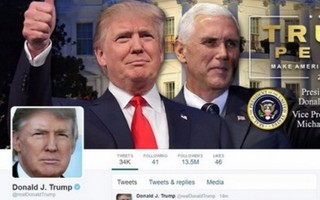 Ông Trump lập trang web và tài khoản Twitter mới