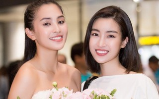 Hoa hậu Mỹ Linh đón Tiểu Vy trở về từ Miss World 2018
