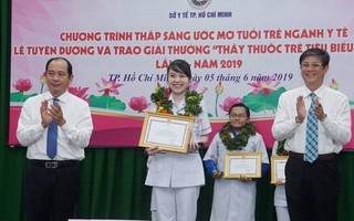 Cô gái 9X được tuyên dương 'Thầy thuốc trẻ tiêu biểu ngành Y tế' TP.HCM