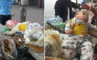 Hà Nội: Bé trai 8 tháng tuổi bị bỏ trên xe rác gây phẫn nộ