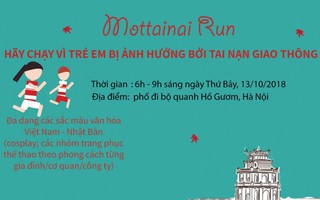 Báo PNVN công bố Quy chế cuộc thi chạy Mottainai Run 2018