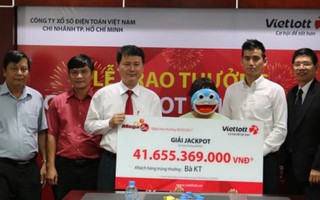 Người phụ nữ ở Lâm Đồng nhận giải Jackpot hơn 41,6 tỷ đồng