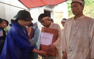 Đoàn Chủ tịch Trung ương Hội thăm hỏi, hỗ trợ người dân vùng lũ Hà Giang, Lai Châu