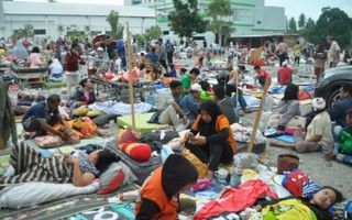 384 người thiệt mạng sau ‘thảm họa kép’ động đất sóng thần ở Indonesia