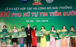 10 phụ nữ đầu tiên đoạt Giải Phụ nữ Tự tin tiến bước 2016