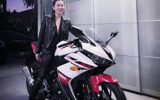 MC Nguyễn Cao Kỳ Duyên kể chuyện 7 tháng mới lấy được bằng lái môtô