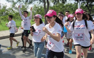 Chạy bộ gây quỹ hỗ trợ bệnh nhi ung thư Việt Nam