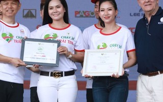 Lương Nguyệt Anh, MC Mỹ Vân tham gia chạy vì trẻ em bệnh tim