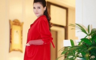 Người mẫu Hồng Quế giảm 9kg chỉ sau 1 tháng sinh con