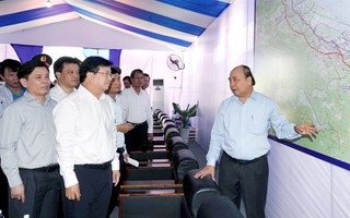Thủ tướng phát lệnh Khởi công dự án đầu tiên trong tuyến cao tốc Bắc - Nam