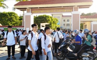 Lùm xùm thi lớp 10 tại Quảng Bình: Yêu cầu công an vào cuộc điều tra