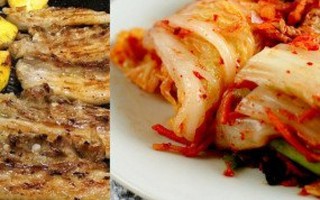 Thịt ba chỉ rán ăn kèm kim chi: Món 'tủ' ngày giao mùa