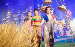 “Du lịch thế giới” qua tà áo dài Đỗ Trịnh Hoài Nam 