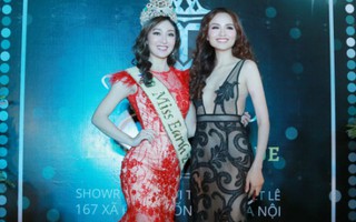 Hoa hậu Diễm Hương đọ vẻ sexy với Hoa hậu Trái Đất 2017