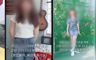 Bức xúc khi phụ nữ Việt được quảng cáo như món hàng trên mạng xã hội Hàn Quốc