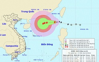 Miền Trung chuẩn bị ứng phó với bão số 6 ở mức cao nhất