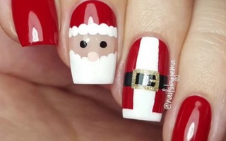 3 mẫu nails xinh đón Noel