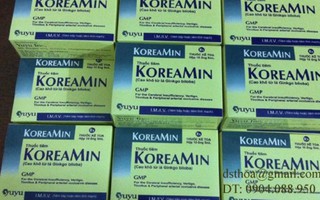 Đình chỉ lưu hành lô thuốc tiêm Koreamin của Công ty cổ phần dược phẩm Vĩnh Phúc