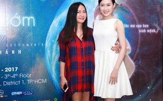 Á khôi Miss Photo Trần Đình Thạch Thảo chúc mừng Kim Khánh ra phim mới