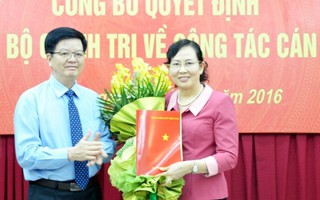 Bà Lê Thị Thủy làm Phó Chủ nhiệm UB kiểm tra TƯ